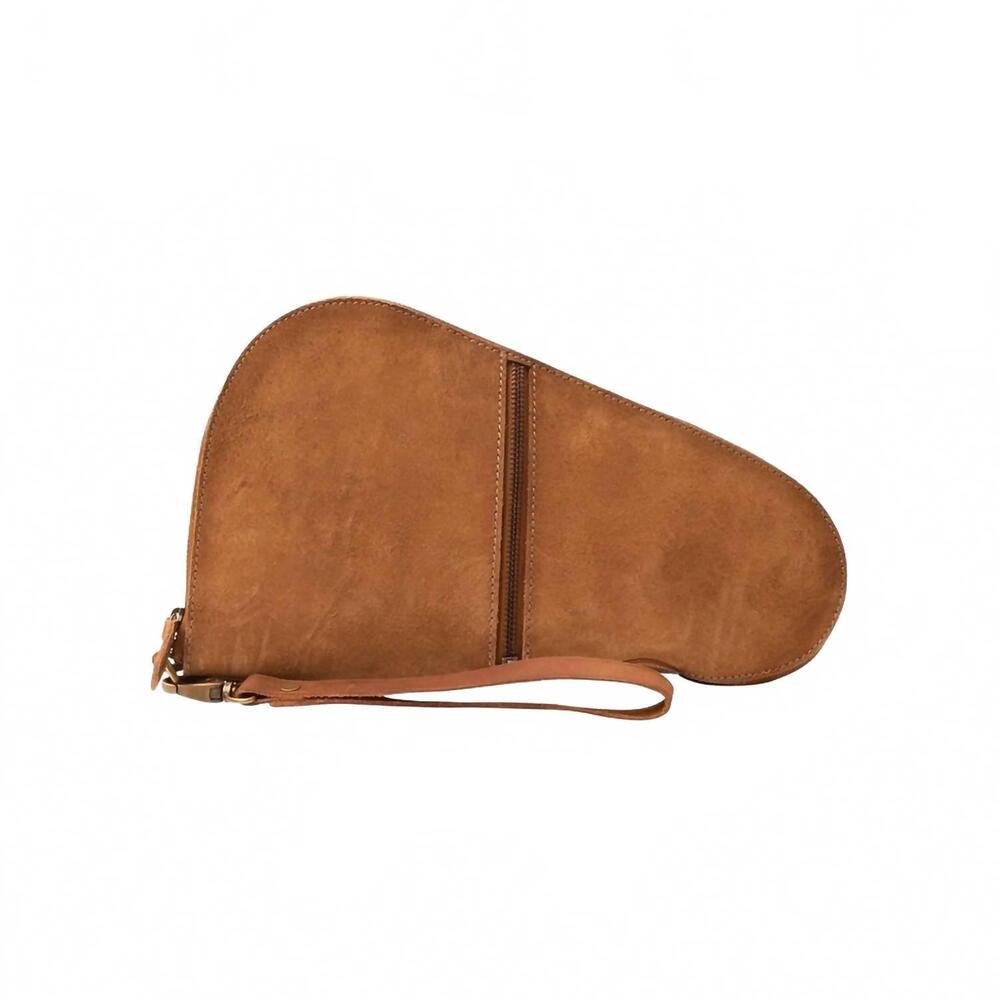 NEW STS RANCHWEAR calvary zip western gun case in brown